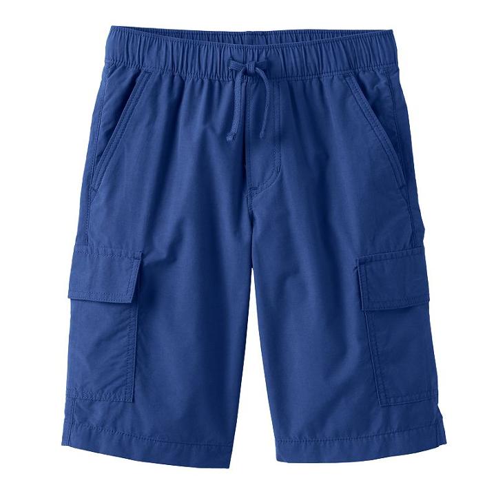Boys 8-20 Urban Pipeline&reg; Pull-on Shorts, Boy's, Size: Medium, Dark Blue