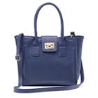 Instyle Front Lock Convertible Tote, Women's, Blue