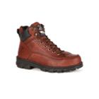 Georgia Boot Eagle Light Wide Load Men's 6-in. Steel-toe Work Boots, Size: 11 Wide, Brown