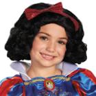 Disney Princess Snow White Kids Costume Wig, Girl's, Black