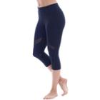Women's Marika Ava Reflex Capris, Size: Xl, Black