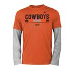 Boys 8-20 Nike Oklahoma State Cowboys Legend Tee Set, Size: M 10-12, Orange