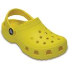 Crocs Classic Kid's Clogs, Size: 1, Yellow Oth