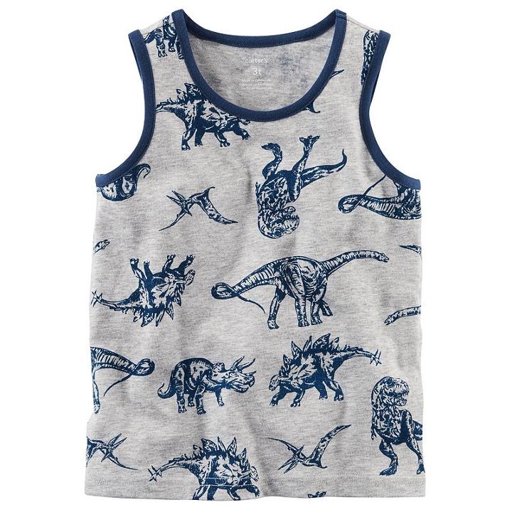Boys 4-8 Carter's Printed Pattern Tank Top, Boy's, Size: 6, Ovrfl Oth