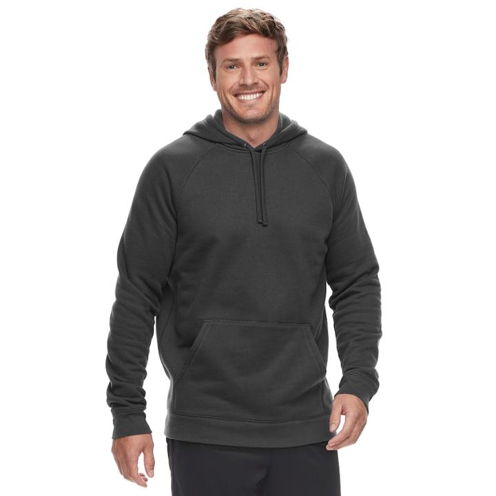 Big & Tall Tek Gear&reg; Regular-fit Ultra Soft Fleece Hoodie, Men's, Size: 3xb, Dark Grey