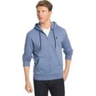 Men's Izod Advantage Classic-fit Solid Fleece Hoodie, Size: Medium, Blue (navy)