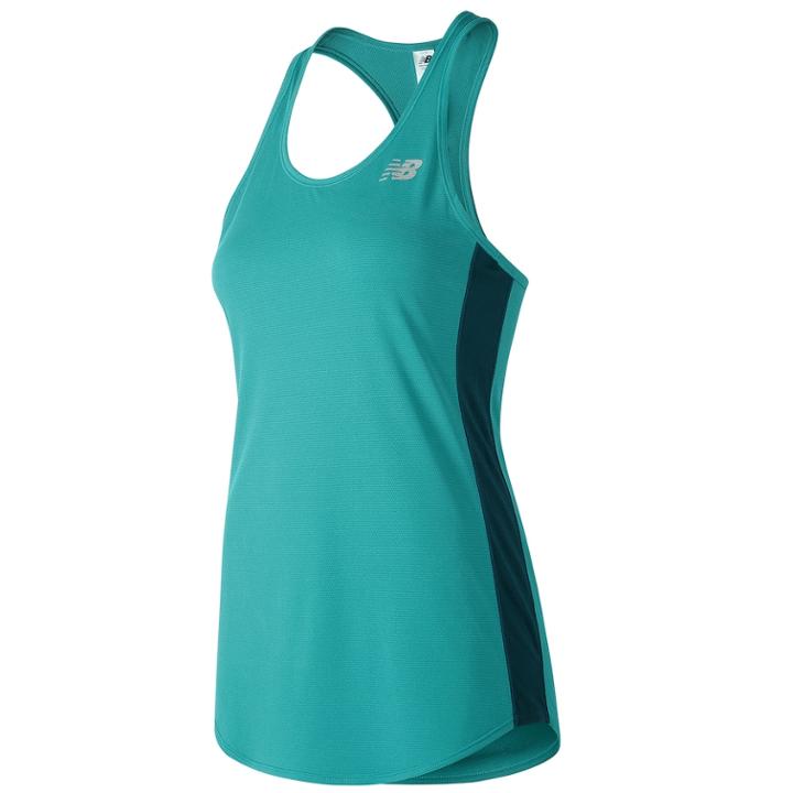 Women's New Balance Accelerate Tank, Size: Medium, Brt Blue