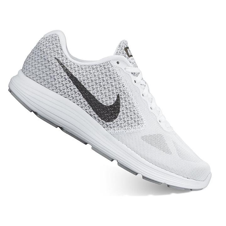 Nike Revolution 3 Women's Running Shoes, Size: 8.5, White