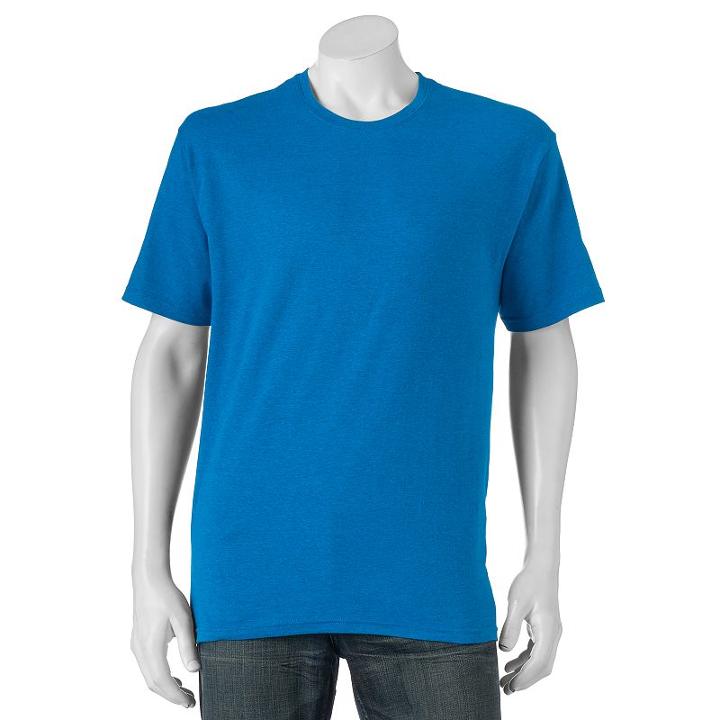 Men's Goldtoe Mobility Fx Classic-fit Stretch Tee, Size: Xl, Blue Other