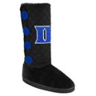 Women's Duke Blue Devils Button Boots, Size: Medium, Black