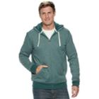 Big & Tall Sonoma Goods For Life&trade; Modern-fit Supersoft Fleece Hoodie, Men's, Size: Xl Tall, Dark Green