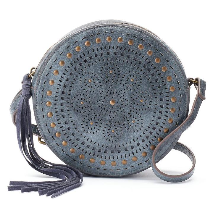 Mudd&reg; Graca Perforated Crossbody Bag, Women's, Blue