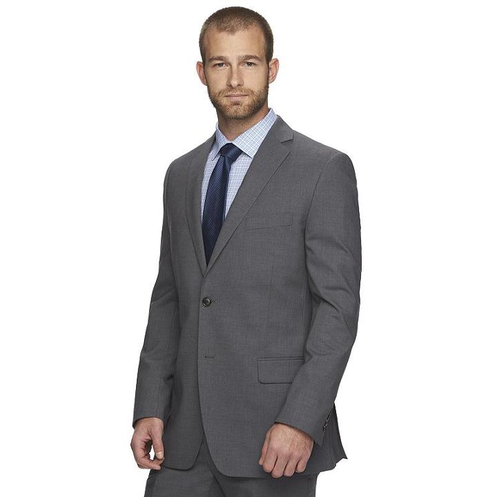 Men's Marc Anthony Slim-fit Stretch Suit Jacket, Size: 40 Short, Grey