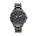Citizen Eco-drive Men's Promaster Navihawk Gps Super Titanium Flight Watch - Cc9025-85e, Black