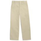 Boys 8-20 French Toast School Uniform Modern-fit Double-knee Flat-front Pants, Boy's, Size: 18, Beig/green (beig/khaki)