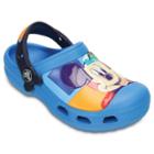 Creative Crocs Disney's Mickey Mouse Kids' Colorblock Clogs, Kids Unisex, Size: 1, Blue