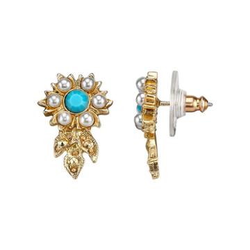 Downton Abbey Stud Earrings, Women's, Multicolor