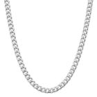 Lynx Men's Stainless Steel Curb Chain Necklace - 30 In, Size: 30, Silver
