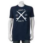 Men's Sonoma Goods For Life&trade; Keep It Salty Tee, Size: Large, Blue