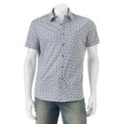 Men's Apt. 9&reg; Slim-fit Patterned Button-down Shirt, Size: Xlg Slim, Med Grey