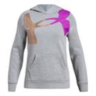 Girls 7-16 Under Armour Rival Fleece Hoodie, Size: Xl, Med Grey
