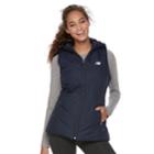 Women's New Balance Puffer Vest, Size: Medium, Blue (navy)
