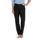 Women's Lee Original All Day Relaxed Fit Pants, Size: 8 T/l, Blue