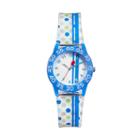 Red Balloon Kids' Time Teacher Striped & Polka Dot Watch, Kids Unisex, Multicolor