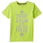 Boys 4-7x Star Wars A Collection For Kohl's Keep Calm And Use The Force Foil Graphic Tee By Jumping Beans&reg;, Boy's, Size: 5, Brt Green