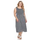 Plus Size Croft & Barrow&reg; Smocked Tank Dress, Women's, Size: 1xl, Oxford