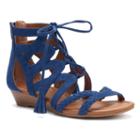 Sonoma Goods For Life&trade; Salinda Women's Wedge Sandals, Size: Medium (8.5), Blue (navy)