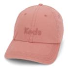 Women's Keds Embroidered Logo Washed & Brushed Cotton Baseball Cap, Purple