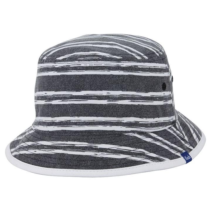 Women's Keds Reversible Patterned Bucket Hat, Black