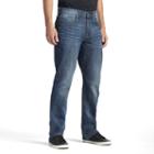 Men's Rock & Republic Blue Streak Straight-leg Jeans, Size: 36x32, Dark Blue