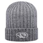 Top Of The World, Adult Missouri Tigers Two Below Beanie, Med Grey