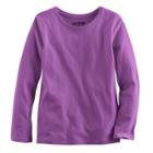 Baby Girl Jumping Beans&reg; Long-sleeved Tee, Size: 12 Months, Med Purple