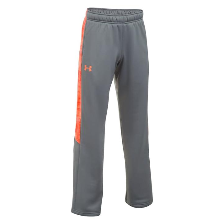 Boys 8-20 Under Armour Fleece Pants, Size: Small, Silver