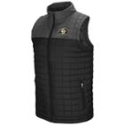 Men's Colorado Buffaloes Amplitude Puffer Vest, Size: Small, Black