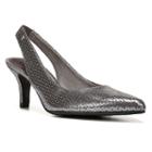 Lifestride Shena Women's Slingback High Heels, Size: Medium (7), Brown Over