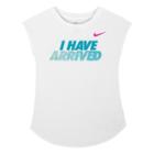Girls 4-6x Nike I Have Arrived Tee, Size: 6, White