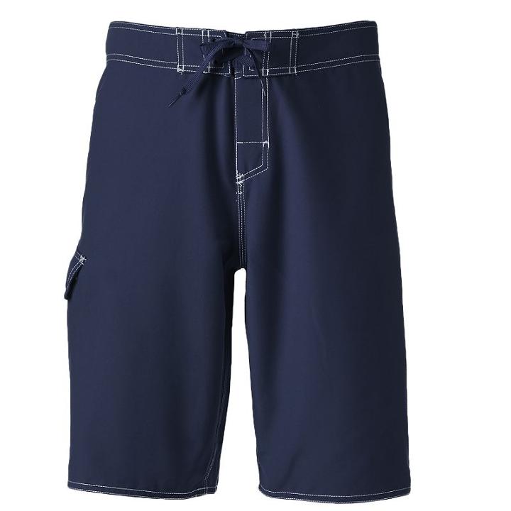 Men's Dolfin Fitted Board Shorts, Size: 34, Blue Other