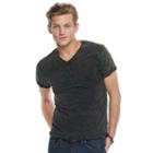 Men's Rock & Republic Core V-neck Tee, Size: Small, Dark Green