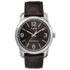 Timex Men's Elevated Classic Leather Watch - Tw2r86700jt, Size: Large, Brown