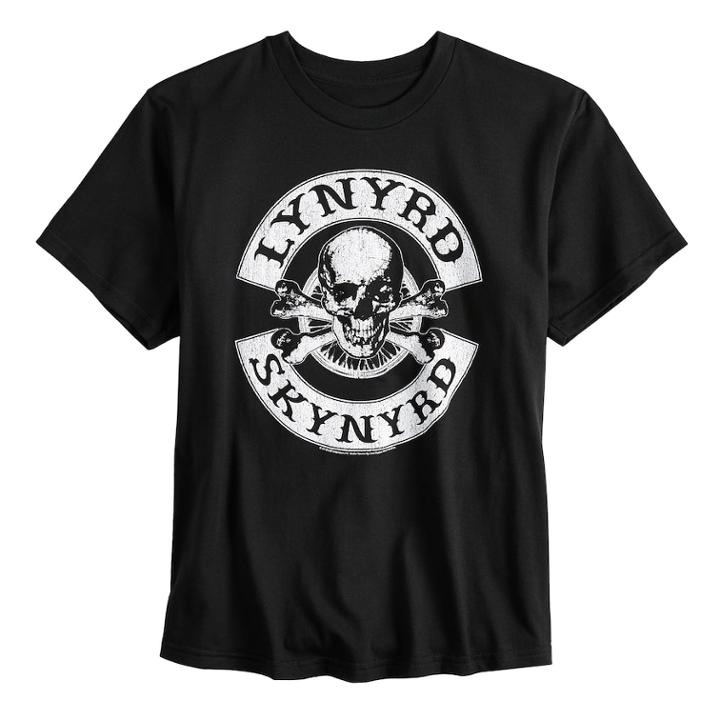 Boys 8-20 Lynyrd Skynyrd Tee, Size: Medium, Black