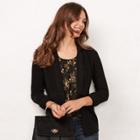 Women's Lc Lauren Conrad Knit Blazer, Size: Small, Black