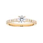 14k Gold 1 Carat T.w. Igl Certified Diamond Engagement Ring, Women's, Size: 9.50, White