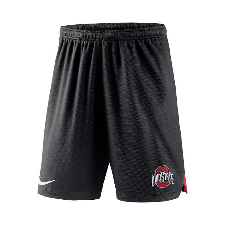 Men's Nike Ohio State Buckeyes Football Dri-fit Shorts, Size: Xl, Ovrfl Oth