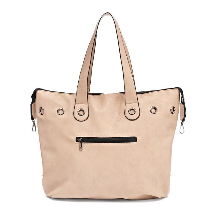 Olivia Miller Bradee Grommet Tote, Women's, Beige