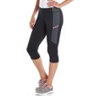 Women's Fila Sport&reg; Activate Capri Running Leggings, Size: Xs, Black