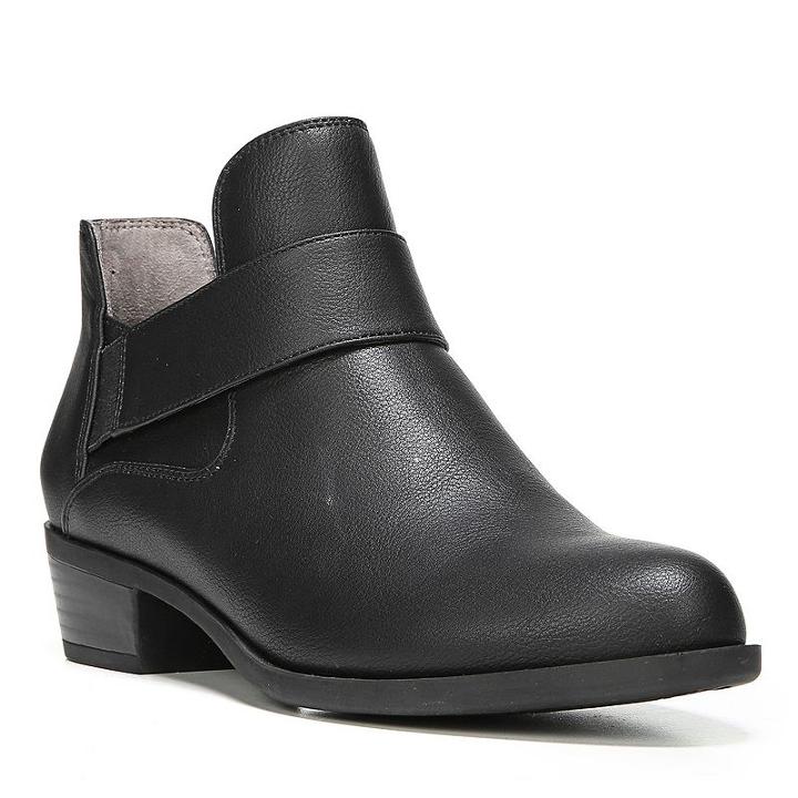 Lifestride Velocity Able Women's Ankle Boots, Size: Medium (6.5), Black